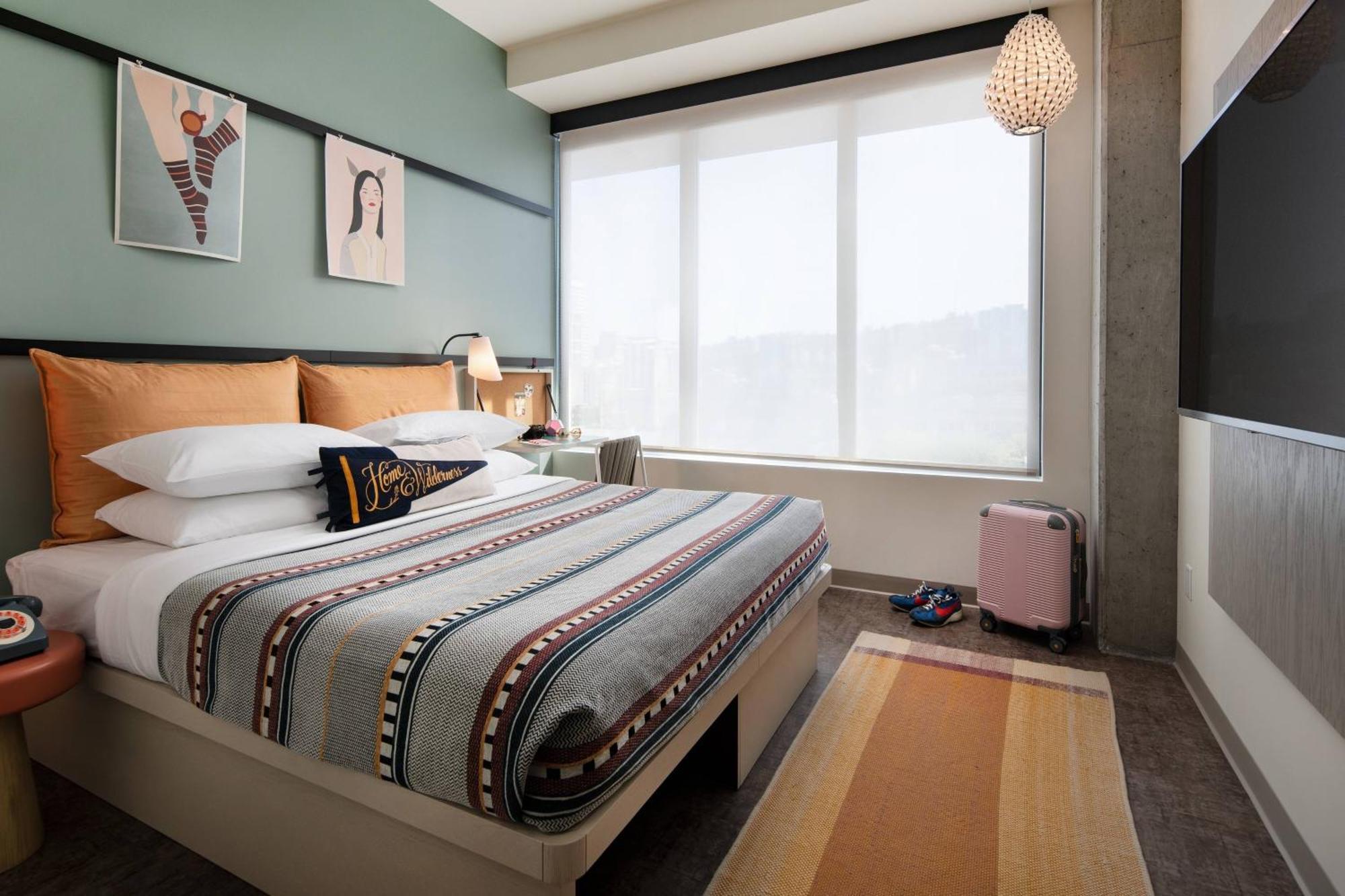Moxy Portland Downtown Hotel Exterior foto