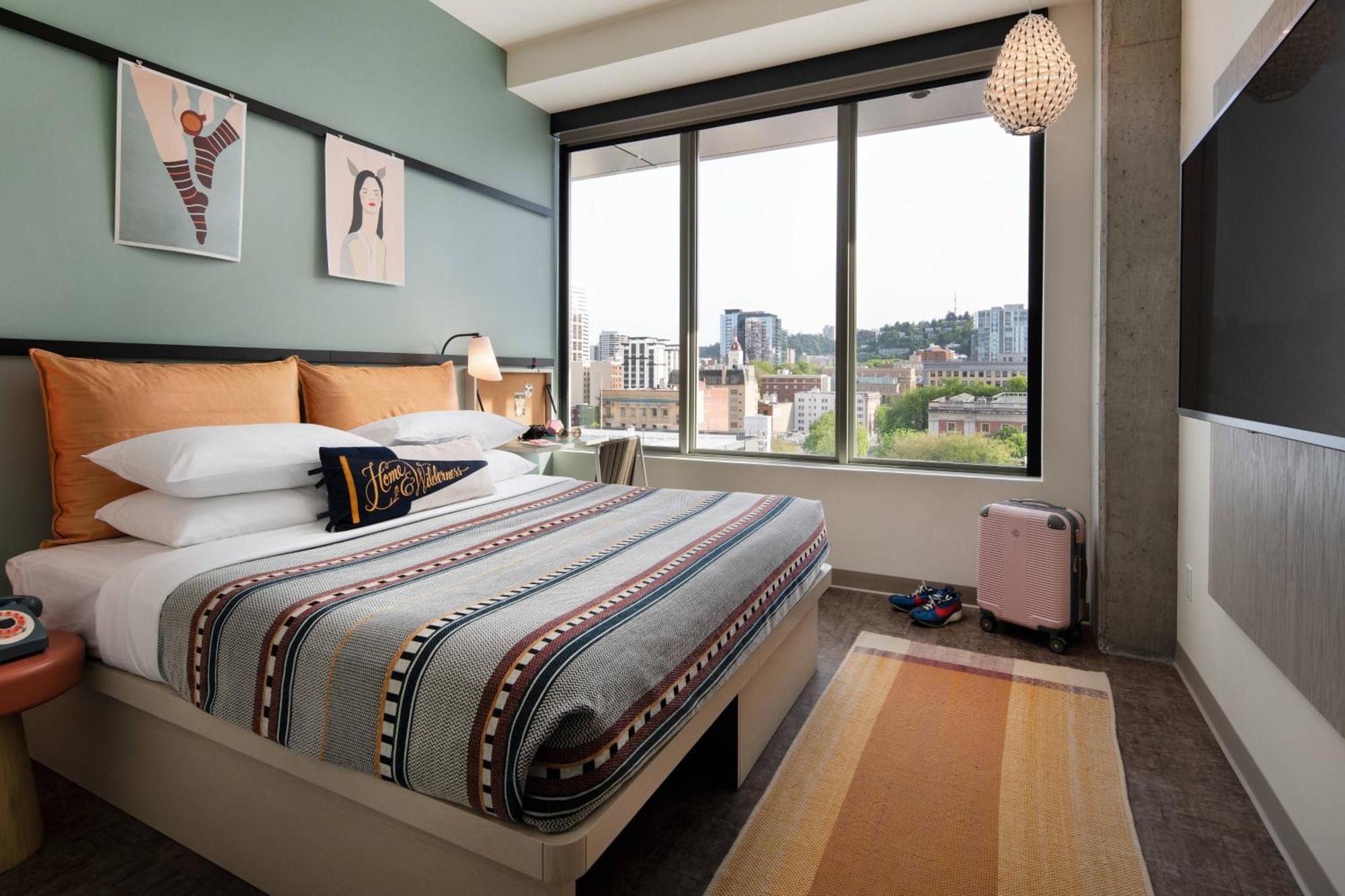 Moxy Portland Downtown Hotel Exterior foto